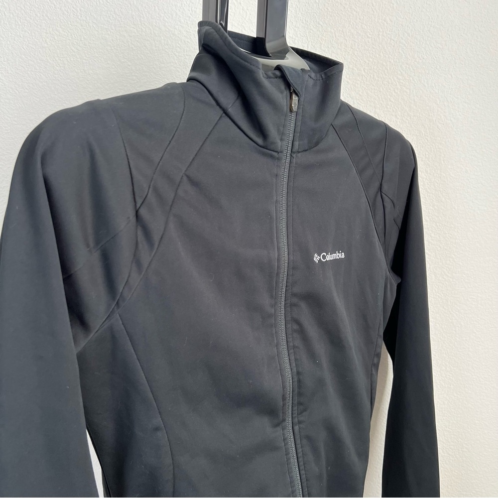 Columbia Omni-Heat Jacket Black Omni-Shield Full Zip Lightweight Womens S - Picture 3 of 13
